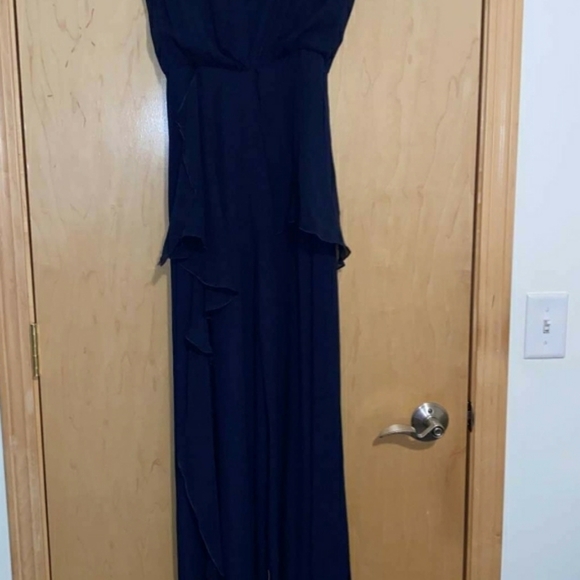 Max Mara Jabot Draped Silk-chiffon Wide-leg Jumpsuit - Picture 10 of 14